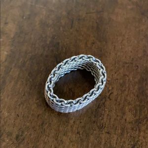 Tiffany & Co. 925 mesh ring